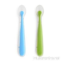 Munchkin 2 Pack Silicone Spoons  Colors May Vary (Pack of 2 - Total 4 spoons) - B00II7MY9M